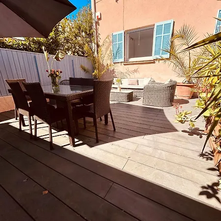 Grand 3 6 Personnes, Terrasse Privee A 300m De La Appartement Sainte-Maxime